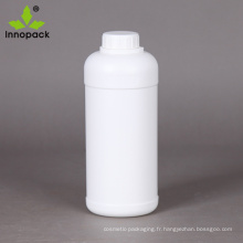 1 litre Bouteilles en plastique HDPE blanc en gros